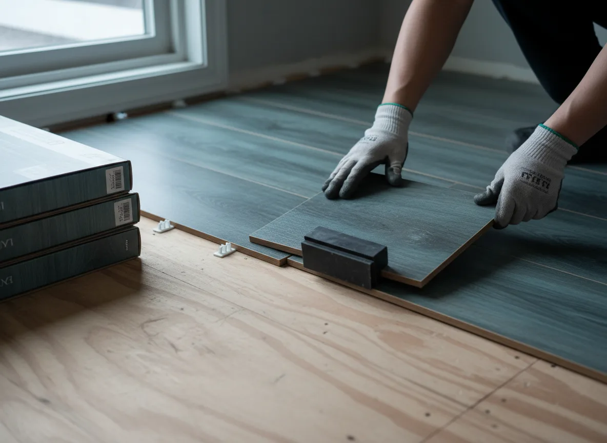 Luxury Vinyl Plank Installation company in North Franklin, CT